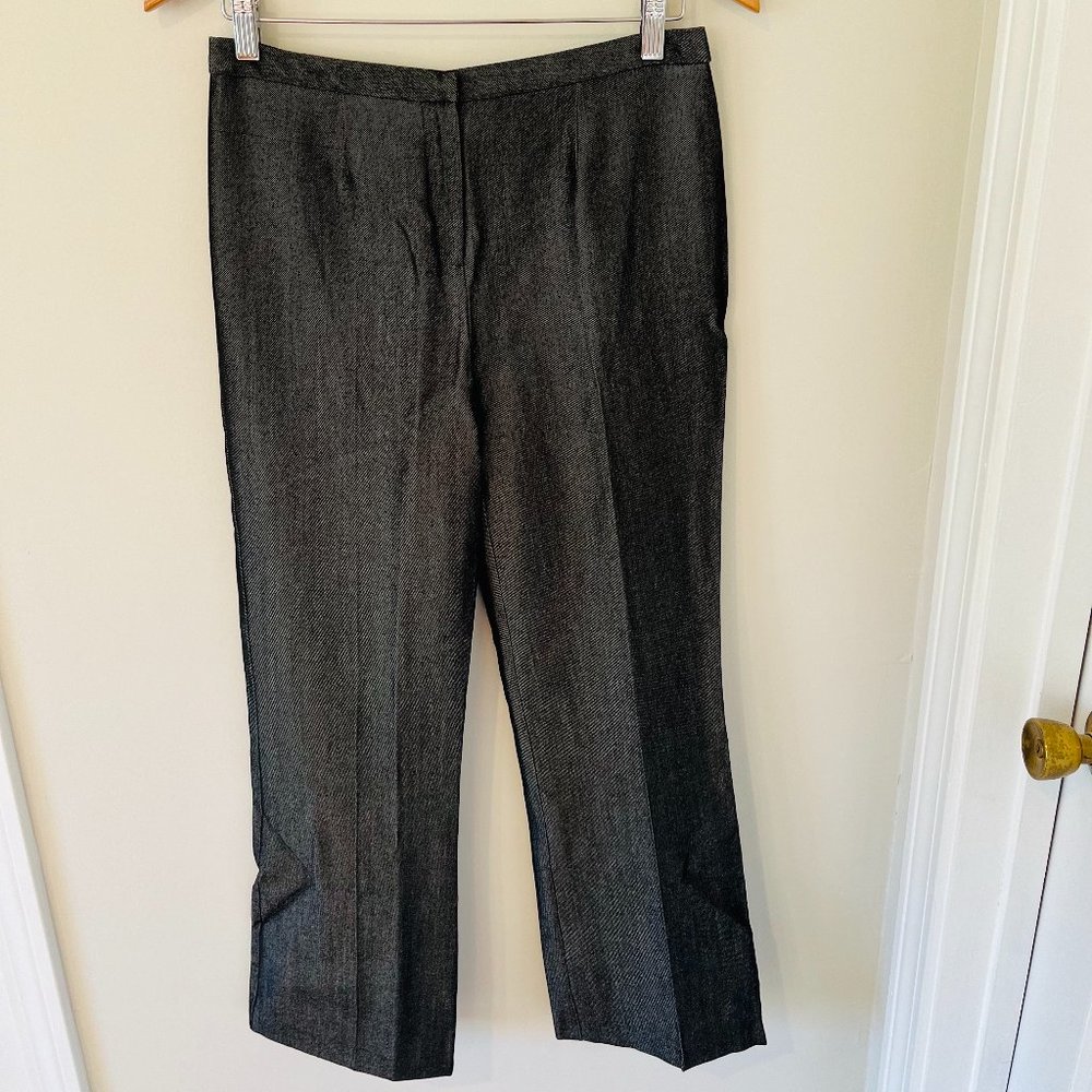 Baby Vintage Trina Turk California Chic 1990s Dark Iridescent Trouser Size 4